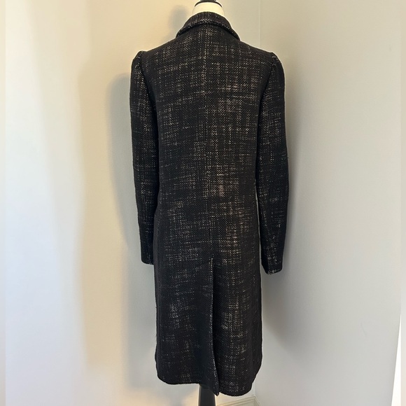 Burberry Black Tweed Coat - Picture 4 of 7